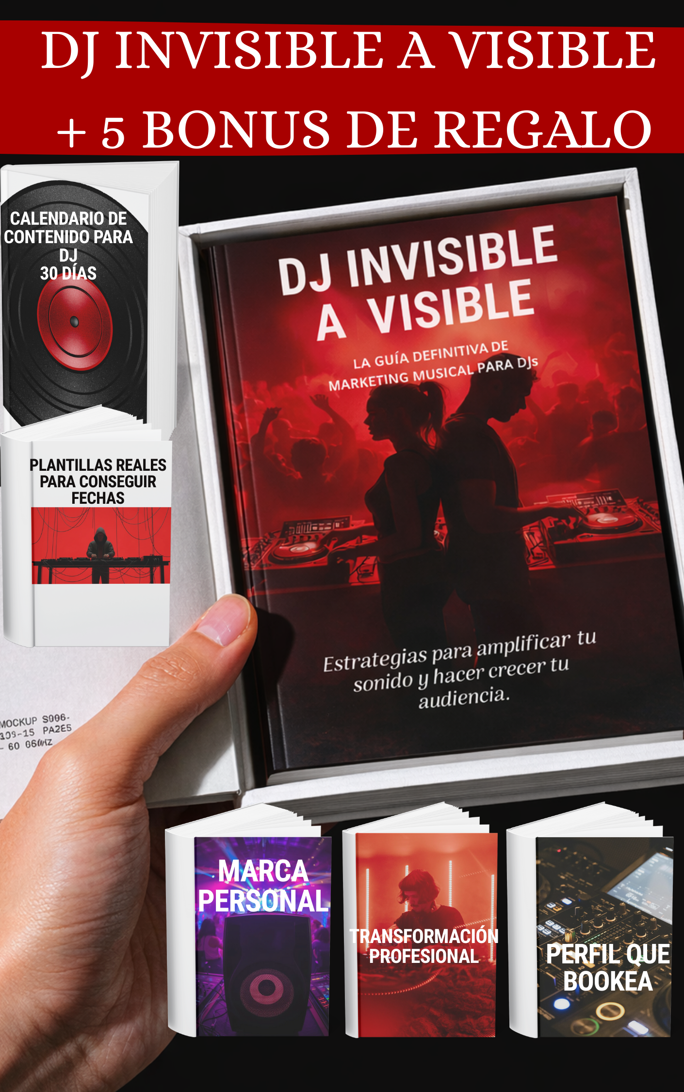 DJ Invisible → DJ Visible 🚀 El método para conseguir fechas, marca y visibilidad.